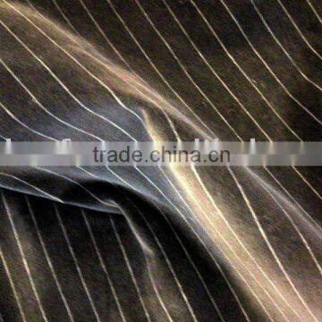 stripe velvet fabric