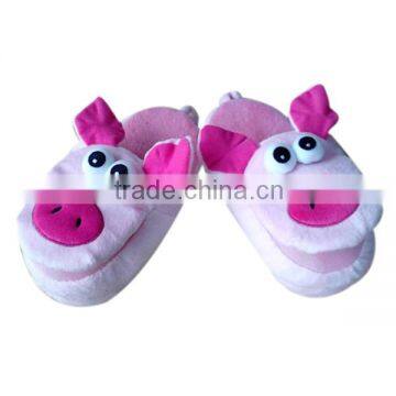 colorful cute plush animal shaped slippers