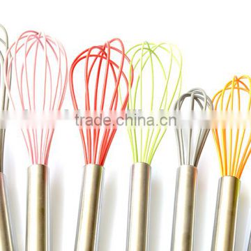 Stainless Steel Balloon Whisk Egg Frother Milk & Egg Beater Blender