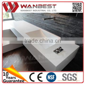 Factory professional marble copy counter top wash basin