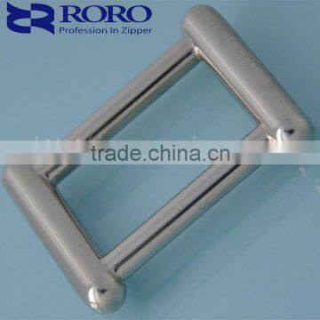 RORO119205 White Gold Shiny Nickle Apparel Buckle photo-1