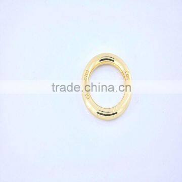 RORO119204 ring shape light gold buckle