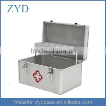 High Quality Aluminum Metal First Aid Box ZYD-HZMmb002