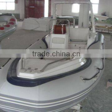 High Quality PVC Material and CE Certification Rigid Hull Fiberglass High Speed Inflatable Boat Quality Choice photo-5