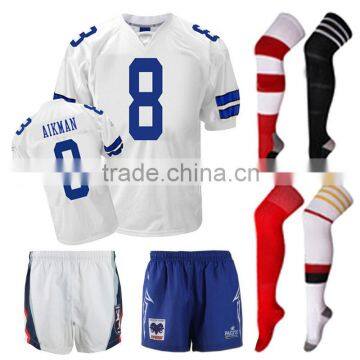 Product type striped soccer jersey / soccer pants / knee high soccer sock                        
                                                Quality Choice