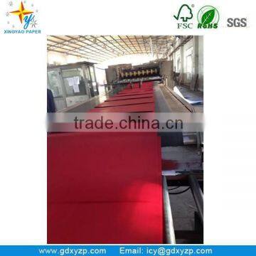 Red Colour Paper Board for Packaging and Printing