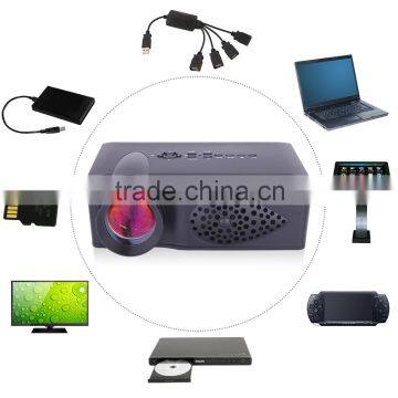 GB-35 LED Projector 1000 Lumens 3D Full hd TV 1024 x 768 1080p Video Mini Hdmi Pico Projector