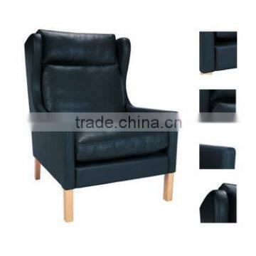 Full leather armchair CH030