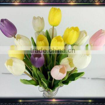 High Quality pu Material Tulip Flowers