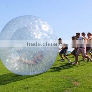 Durable PVC inflatable human hamster ball for sale