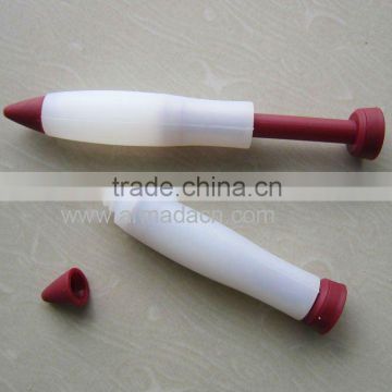 New design food grade silicone decorating cake pen