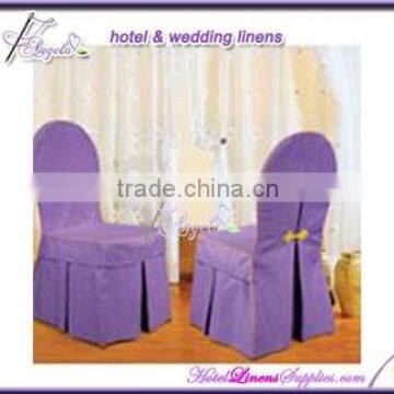 Factory Direct Wholesale Banquet Chair Covers With Side Pleats, Classic Banquet Chair Covers for Events