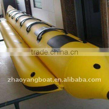 with CE 26 inch 7 capacity 0.9mm pvc 4+ 3 boat