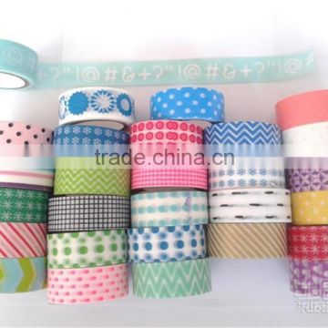 Washi paper Material and Acrylic Adhesive washi tape