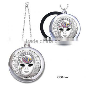 Unique Design Folded Makeup Mirror Shine Crystal Pocket Mirror Decorative Craft photo-6