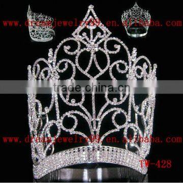 wholesale top design custom crystal crown