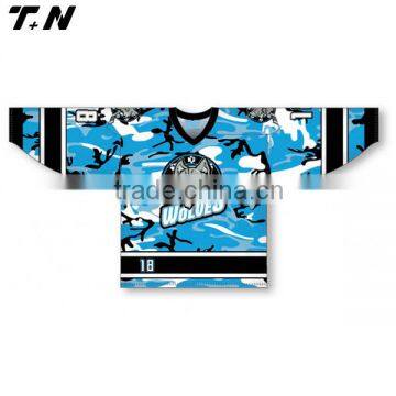 canada camo hockey jersey with high quality