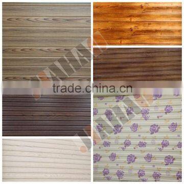 PVC Groove panel wooden design for wall and ceiling