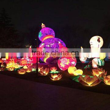 Chinese traditional figure lantern lights for festival decoration