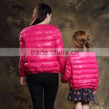 Winter Love You Mother&Daughter Clothing Girls Coat Jacket Manufacturer Customization OEM ODM Type Factory Guangzhou