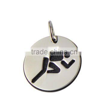 Round Shape Sportman Pendant HMC Design High 316L Stainless Steel Pendant