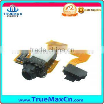 Repair Parts for sony z3 mini Headphone flex +Audio flex Cable Ribbon ,Replacement small parts Audio flex cable for mobile Phone