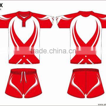 Sublimation Rugby Jersey Dry Fit Fabric