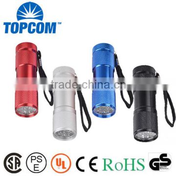 Promotional aluminum outdoor led flashlight                        
                                                Quality Choice