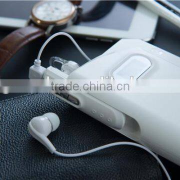 Dual USB Mobile Power Bank with Bluetooth Headset