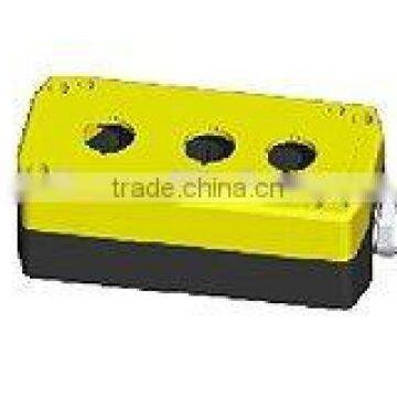 top selling 22mm three holes push button control box switch parts IP54/65 LAY5-JBPN3