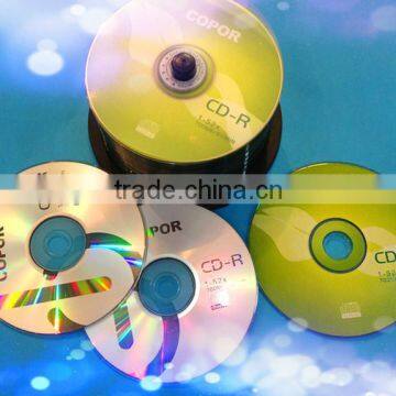 Favorites Compare A + grade 700MB 80MIN 52X Blank silver CD-R(made by copor)