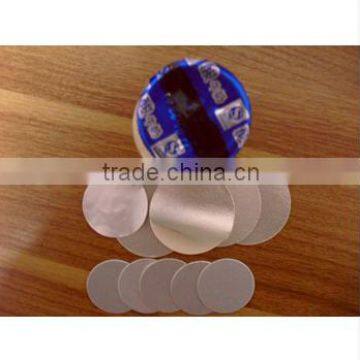 yogurt aluminum foil cap with seal for bottles