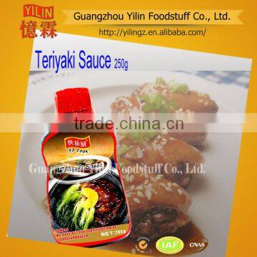 Good Price Wholesale 250g Teriyaki BBQ Sauce Manufature With BRC Certification photo-2