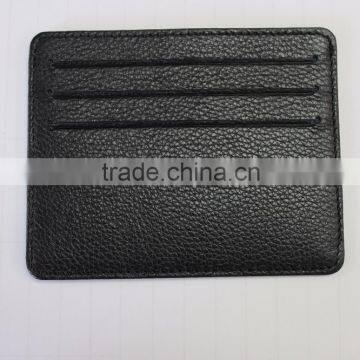 2016 Hot Sales Travel Vintage Style Genuine/pu Leather Credit Card Holder, Customer Design Card Holder photo-3