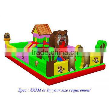 Popular PVC tarpaulin Boonie Bears inflatable bounce castle