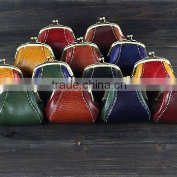 Retro Full Grain Leather Wallet,Creative Wallet
