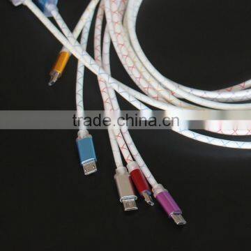 Microusb power charging wire