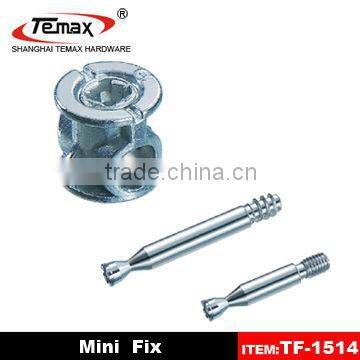 TF-1514 Steel Zinc alloy Cabinet Furniture worktop connector