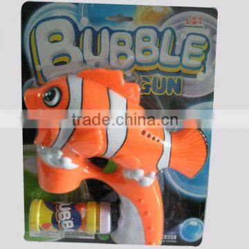 Clown Fish B/O Bubble Gun With Lights&Music