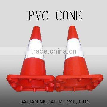 road safety equipment colored PVC traffic safety cones