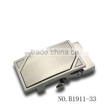 2015 Top design automatic belt buckle in zinc alloy for leather belt