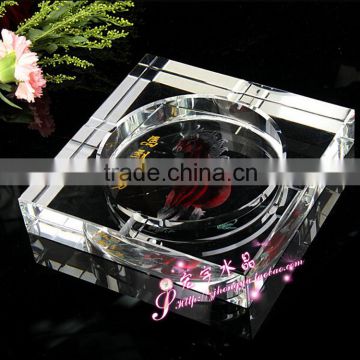 promotional crystal gift custom floor ashtray