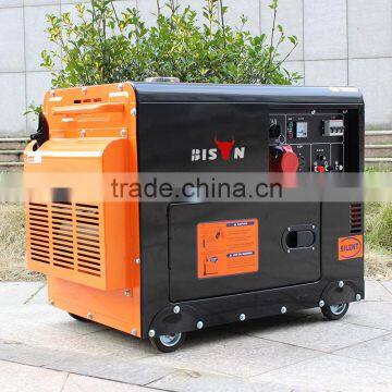BISON China Price Diesel Generator 6kva Portable Big Power Generator Set photo-6