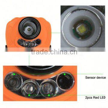 T15 Handsfree Switch Outdoor 3pc AAA Battery Head Lamp Multi-function Led Sensor Sensor Control Headlamp$ photo-4