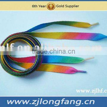 woven rainbow Shoelace