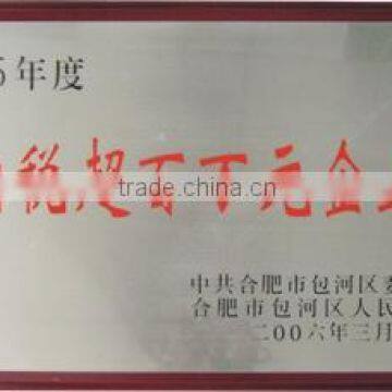 Tax Duty over Million Enterprise-2005