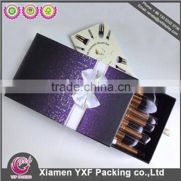 Hair Extension Packaging Box Design With Window Satin Ribbon photo-6