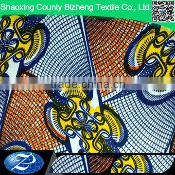 100% cotton african veritable deluxe wax print fabric manufacturer