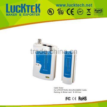 Cable Tester for network cable and RJ11 / RJ12 telephone cable, BNC Cable