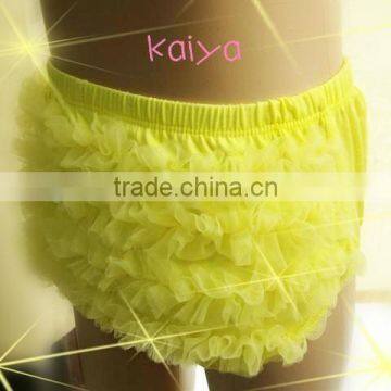 Latest Design Newborn Underwear Baby Comfortable Ruffle Bloomer photo-6